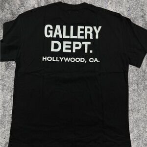 Gallery Dept. Hollywood CA Logo Black Shirt